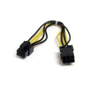 StarTech.com Cavo di estensione alimentatore PCI Express 6 pin 20 cm - Prolunga…