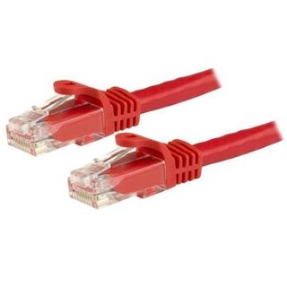 StarTech.com Cavo di rete CAT 6 - Cavo Patch Ethernet RJ45 UTP rosso da 10m ant…