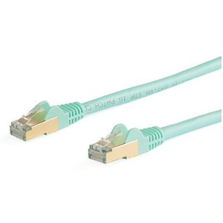 StarTech.com Cavo di rete Ethernet RJ45 CAT6a da 5m - Acqua - Cavo in rame - Ca…