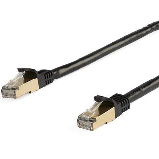 StarTech.com Cavo di rete Ethernet RJ45 CAT6a da 5m - Nero - Cavo in rame - Cav…