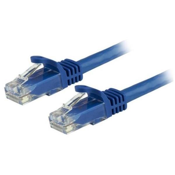 StarTech.com Cavo patch antigroviglio UTP RJ45 Cat6 Gigabit blu 1m - Cavo patch…