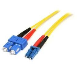 StarTech.com Cavo patch duplex in fibra modalità singola LC-SC - LSZH da 1 m (S…