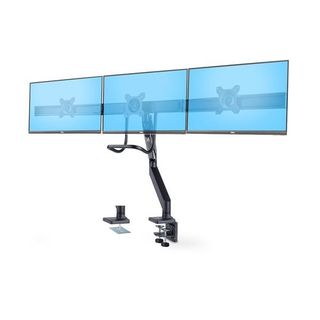 StarTech.com Crossbar Triple Monitor Desk Mount, VESA 75x75/100x100 - Kit monta…