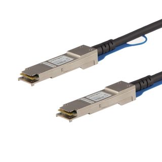 StarTech.com QSFPH40GCU3M cavo InfiniBand e in fibra ottica QSFP+ Nero