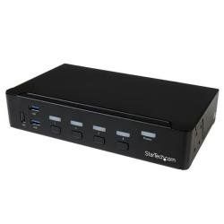StarTech.com Switch Commutatore KVM a 4 Porte DisplayPort con Hub per periferic…