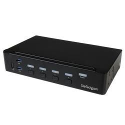 StarTech.com Switch Commutatore KVM a 4 Porte DisplayPort con Hub per periferic…