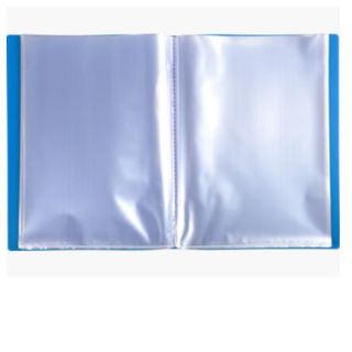 Exacompta - Porta listini - 10 compartimenti - per A4 - blu opaco