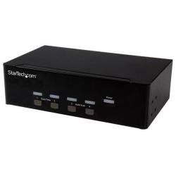 StarTech.com Switch Commutatore a 4 porte - KVM USB 2.0 a doppio VGA con Hub US…