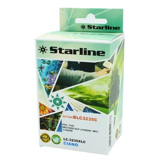 Starline - Cartuccia Ink per print C/BROTHER LC-3235XLC - Ciano