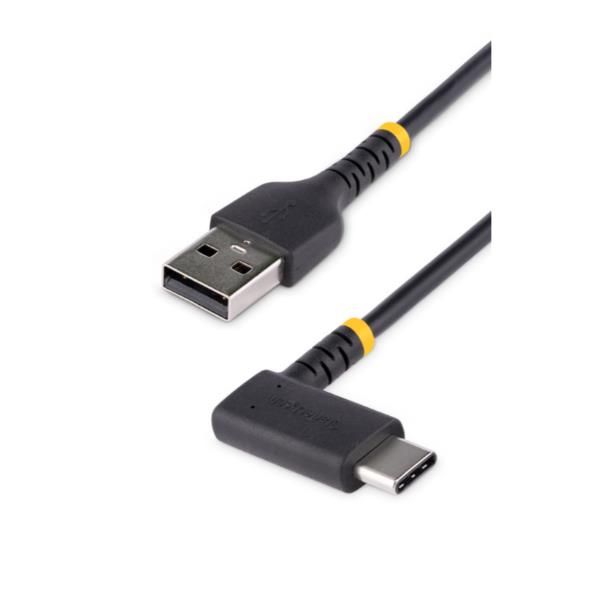 Startech Cavo da USB-A a USB-C a 90 da 15 cm - Cavetto di Ricarica Veloce USB T…