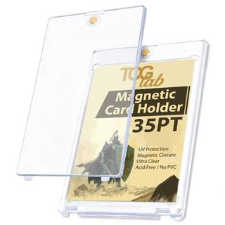 TCG LAB Case Protettivo 35pt per Carta Magnetico in Plexiglass