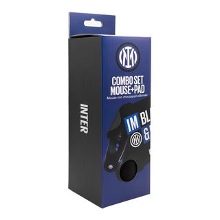 TECHMADE COMBO SET GAMING MOUSE+PAD UFFICIALE INTER TM-XJG36-INT