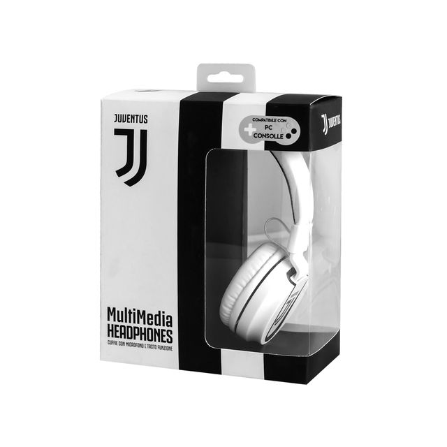 TECHMADE CUFFIE MULTIMEDIALI UFFICIALI JUVENTUS - TM-IP952-JUV