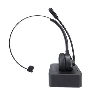 TECHMADE GEMBIRD BT CUFFIA WIRELESS DA CALL CENTER, MONO, NERA