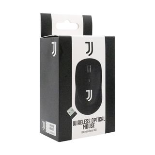 TECHMADE MOUSE SENZA FILI UFFICIALE JUVENTUS NERO