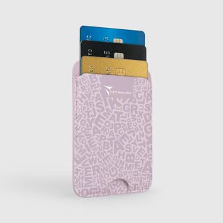 TECHMADE SMART WALLET SLIM DESIGN MAGNETIC 3 CARTE WRITE-LAV.