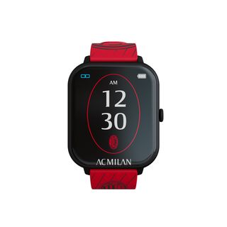 TECHMADE SMARTWATCH MILAN CASSA NERA CINTURINO ROSSO
