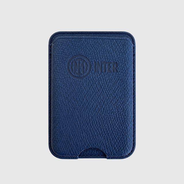 TECHMADE WALLET PORTACARTE MAGNETICO INTER CLASSIC BLUE