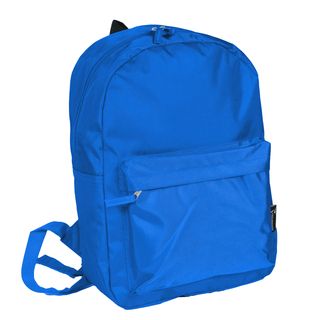 TECHMADE ZAINO CLASSIC STYLE MEDIUM BLU (32x15x42 CM)