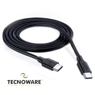 TECNOWARE CAVO DATI E RICARICA USB TYPE-C TO USB-C 180 CM COMPATIBILE CON NOTEB…