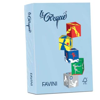 FAVINI HOME-OFFICE BASIC Le Cirque - Blu chiaro - A4 (210 x 297 mm) - 160 g/m² …