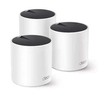 TP-Link DECO X55 (3-Pack) Dual-band (2.4 GHz/5 GHz) Wi-Fi 6 (802.11ax) Bianco I…