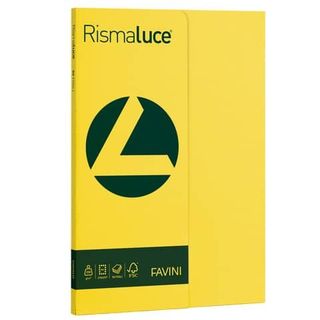 FAVINI RismaLuce Small - Cellulosa - giallo sole - A4 (210 x 297 mm) - 200 g/m²…