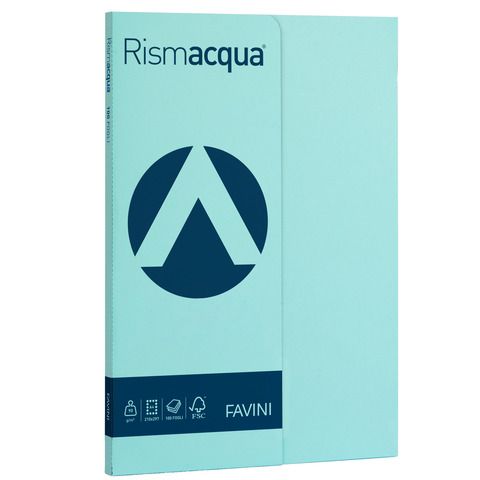FAVINI Rismacqua Small - Cellulosa - celeste - A4 (210 x 297 mm) - 90 g/m² - 10…
