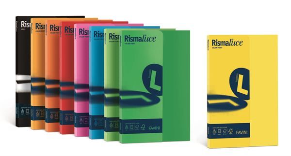 FAVINI Rismaluce Small Mix - Cellulosa - colori assortiti - A4 (210 x 297 mm) -…