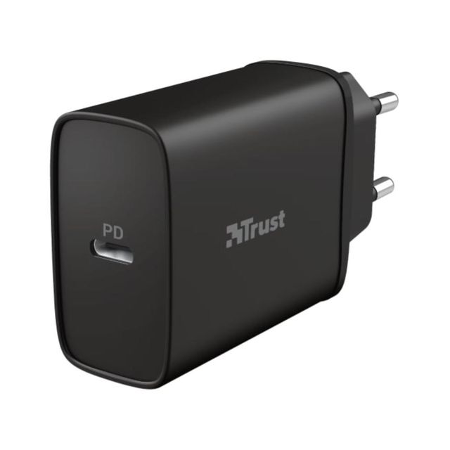 TRUST CARICATORE MURO USB-C PD QMAX 18W 23556