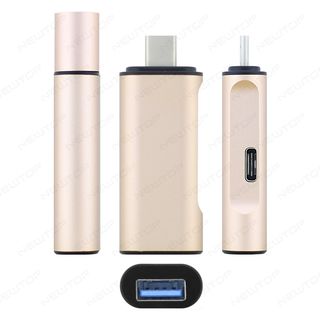 TYPE-C ADAPTER IHUB-12 ADATTATORE DA TYPE-C A USB 3.0 + TYPE-C