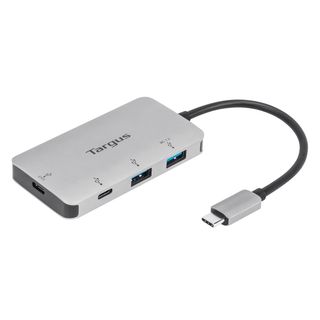 Targus - Hub - 2 x USB 3.2 Gen 1 + 1 x USB-C 3.2 Gen 1 + 1 x USB-C 3.2 Gen 1 (p…