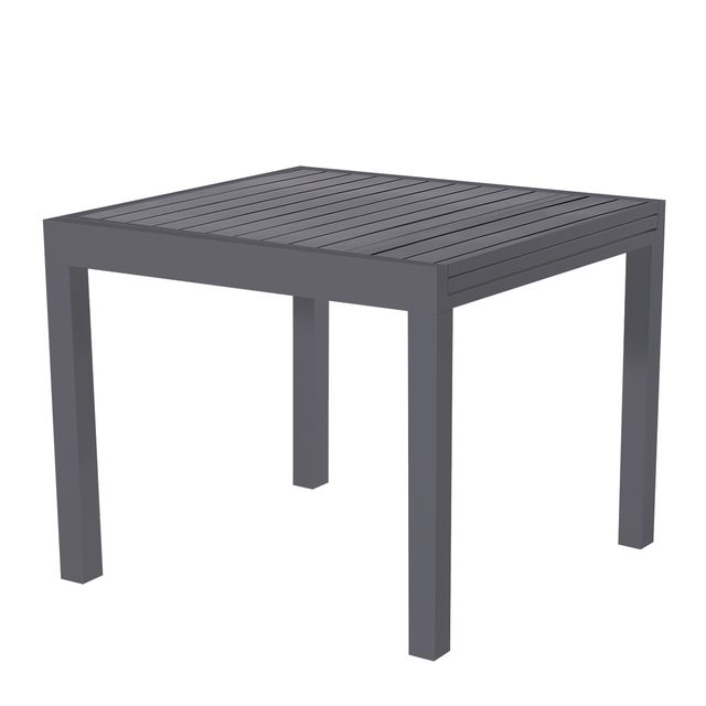 Tavolo Sardegna quadrato 90x90x74cm grigio Verdelook