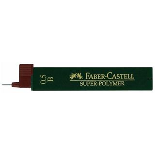 Faber-Castell Super-Polymer - Mina per matita - 2H - 0.7 mm (pacchetto di 12) -…