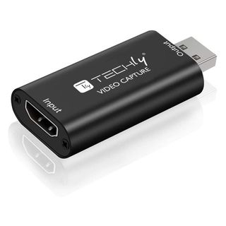 Techly I-USB-VIDEO-1080TY Scheda di acquisizione segnale HDMI 1080p Grabber per…