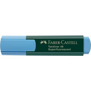 Faber-Castell TEXTLINER 48 REFILL - Evidenziatore - blu fosforescente - inchios…