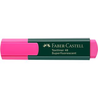 Faber-Castell TEXTLINER 48 REFILL - Evidenziatore - rosa fluorescente - inchios…