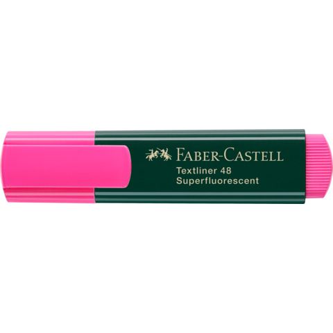 Faber-Castell TEXTLINER 48 REFILL - Evidenziatore - rosa fluorescente - inchios…