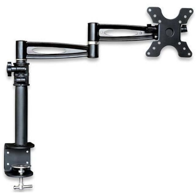 Techly ICA-LCD 502BK Supporto da scrivania rotante per monitor LCD da 13-27" fi…