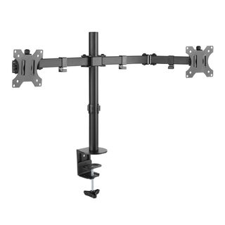Techly ICA-LCD 582-D Supporto per Doppio Monitor 13-32” LCD 8kg da Scrivania Ro…