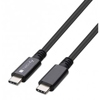 Techly ICOC MUSB40-CMCM08 Cavo USB 4.0 USB-C a USB-C Thunderbolt 4 PD M/M 80cm