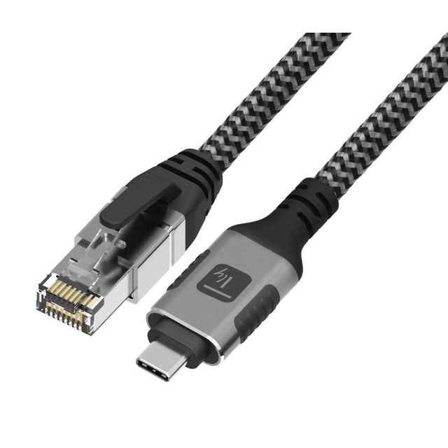 Techly ICOC U3C-RJ45-030 Adattatore/Cavo di rete USB-C a Gigabit Ethernet RJ45 …