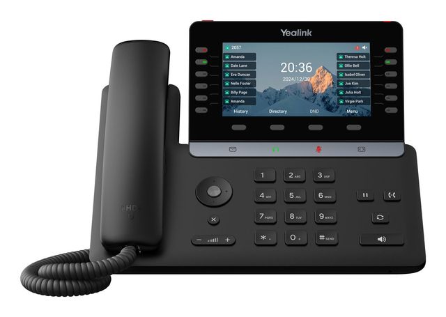 Telefono IP SIP Yealink T85W (Wi-Fi)