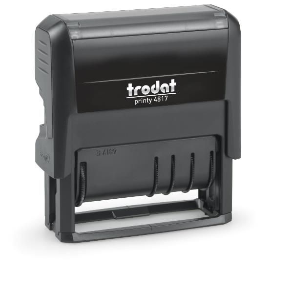 Timbro Printy Eco 4817 P4 DATARIO+ POLINOMIO 3,8mm autoinchiostrante TRODAT