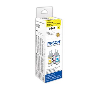Tintenpatrone Epson T6644 gelb | 70ml | L100/L200/L300/L355 (C13T66444A)