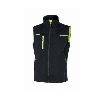 U-POWER GILET SATURN BLACK CARBON3XL