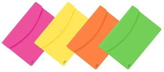 Favorit NEON - Cartelletta portadocumenti - per A4 - disponibile in colori asso…