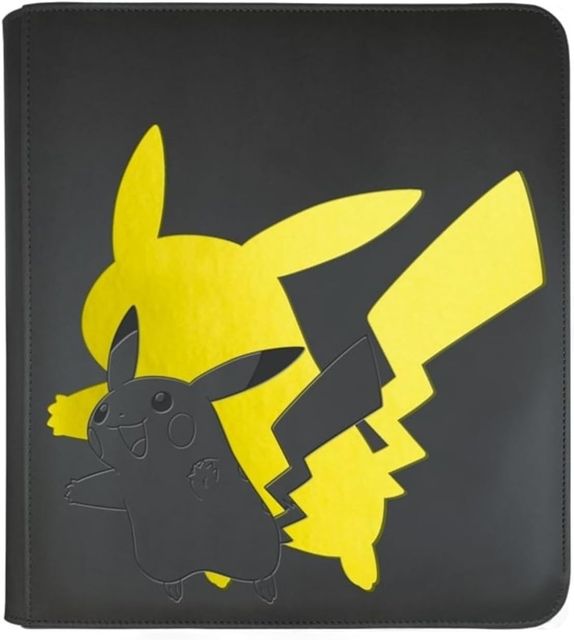 ULTRA PRO - POKEMON - Album 20 Pag. 12 tasche ZIPPERED PRO-BINDER ELITE PIKACHU