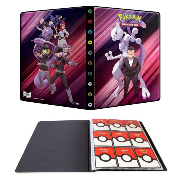 ULTRA PRO - POKEMON 16084 - ALBUM 9 TASCHE PORTFOLIO - SV10 RIVALI PREDESTINATI
