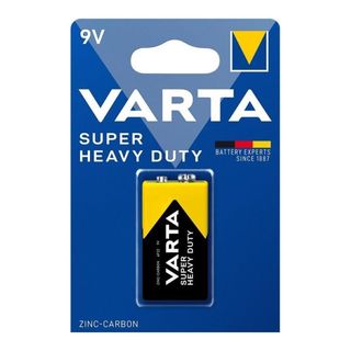 VARTA SUPER HEAVY DUTY 9V ZINCO CARBONE BL1